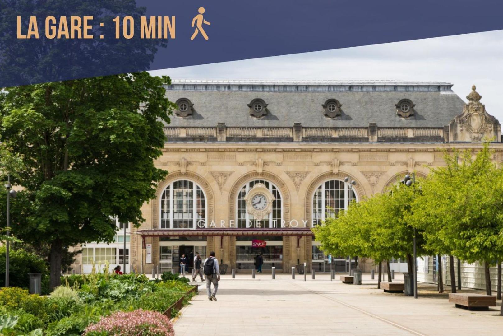 Madeleine - Centre-Ville Proche Gare - Mon Groom トロワ エクステリア 写真