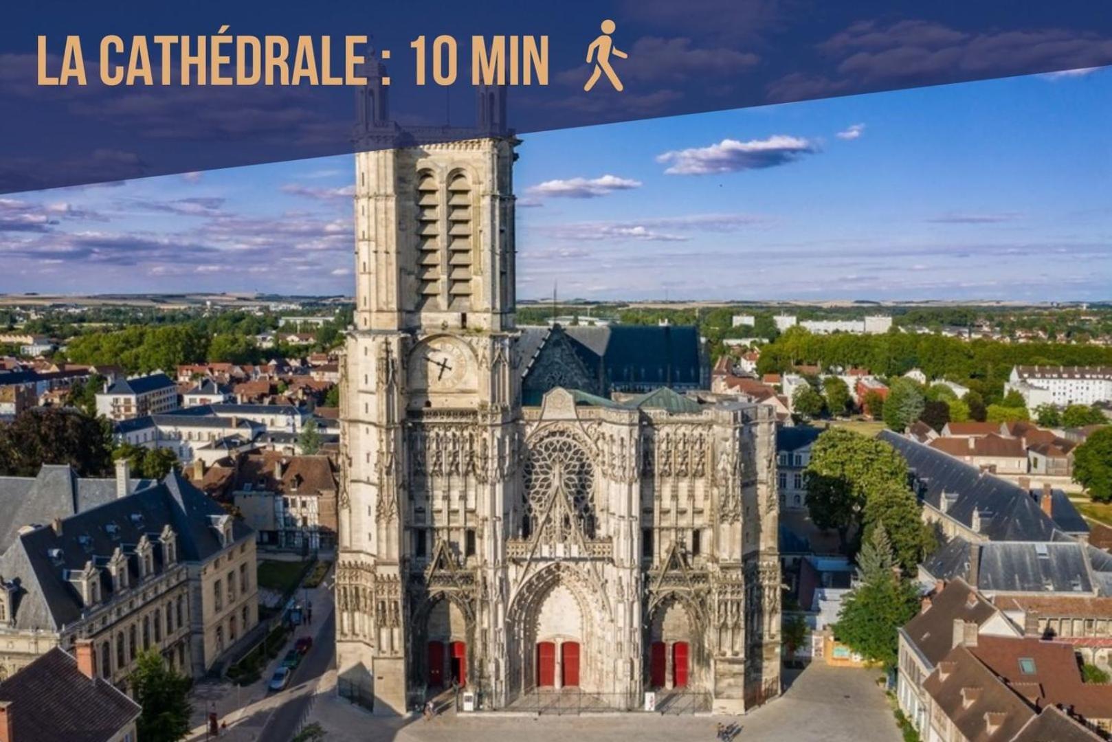 Madeleine - Centre-Ville Proche Gare - Mon Groom トロワ エクステリア 写真